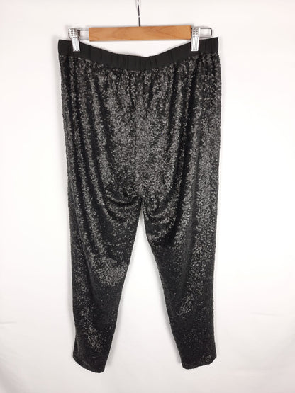 WDKA.Pantalón legging lentejuelas T.m
