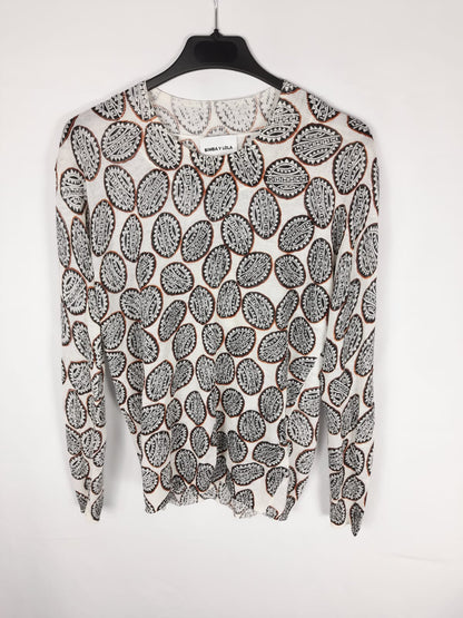 BIMBA Y LOLA. Jersey estampado T.m