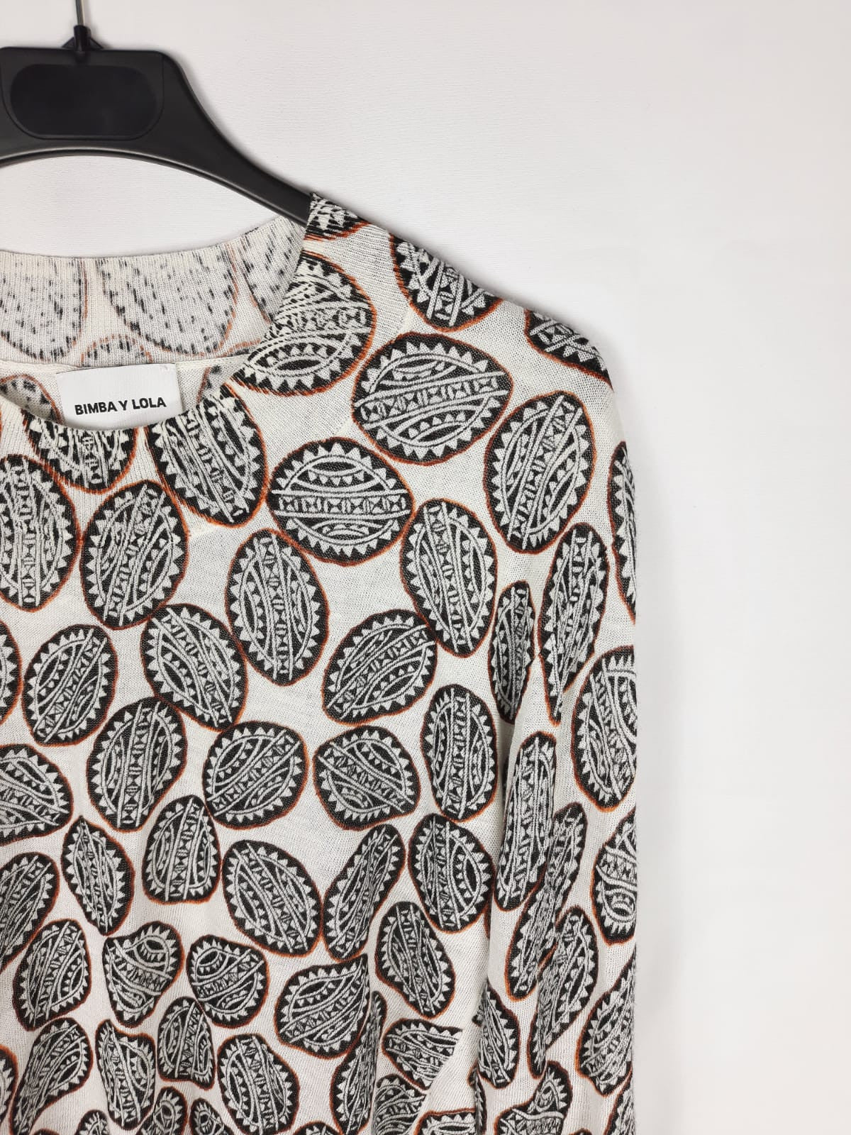 BIMBA Y LOLA. Jersey estampado T.m