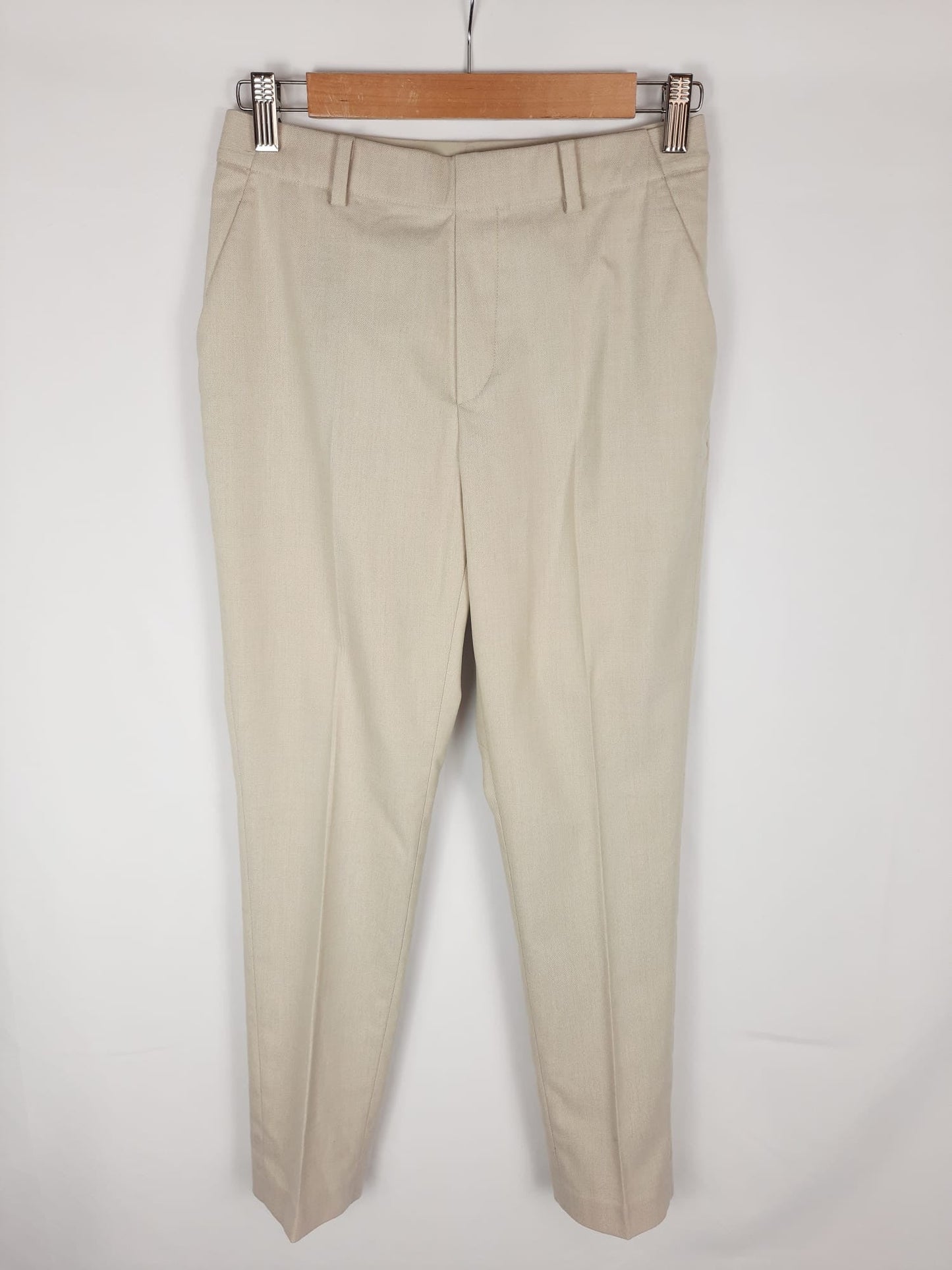 UNIQLO. Pantalón de vestir beige T.xs