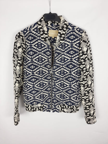 SOUTHERN COTTON. Ethnic print jacket S.40