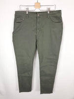 G-SMACK. pantalon verde denim T.5xl