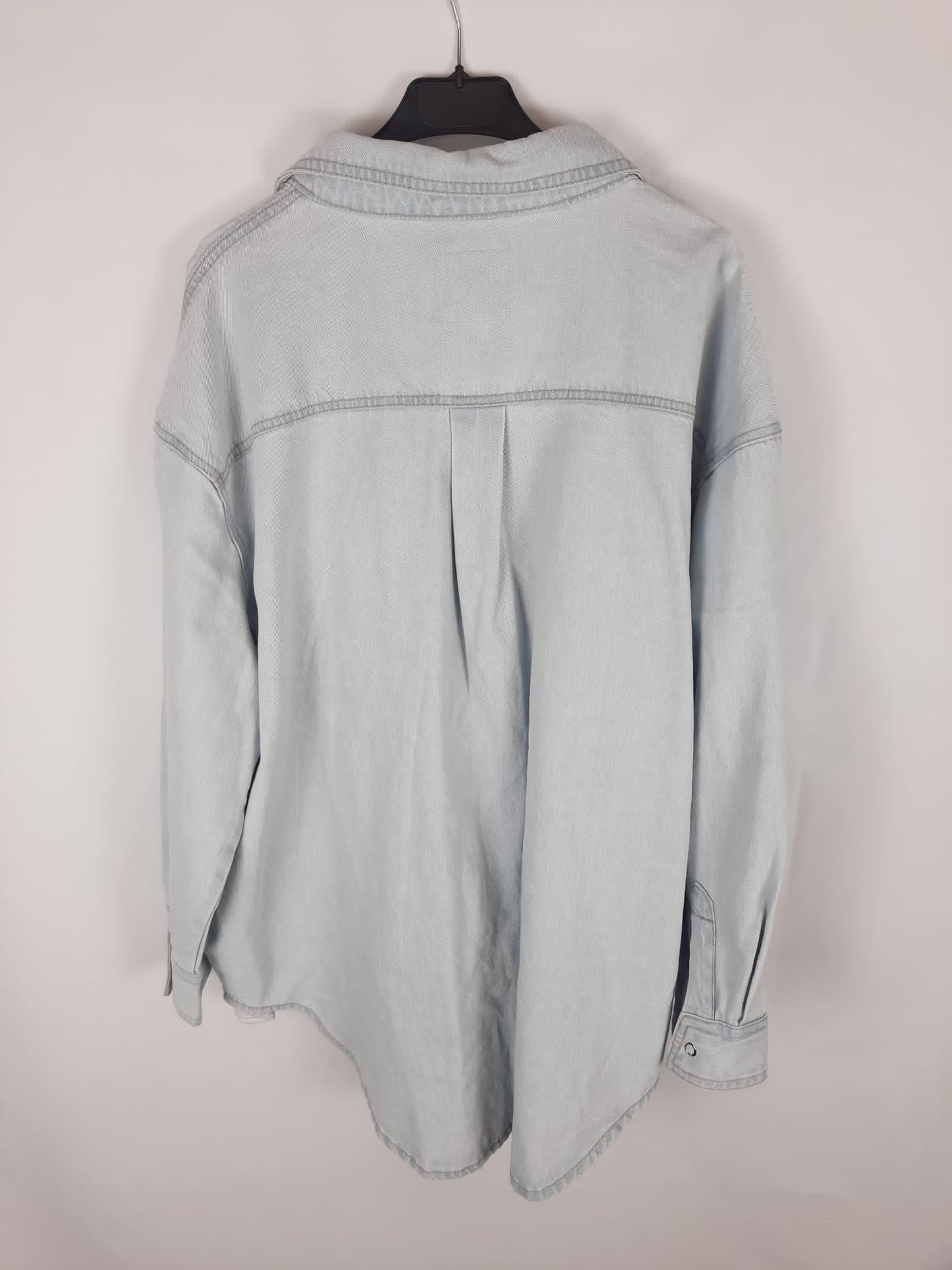 PRIMARK. sobrecamisa vaquera azul clarito T.48