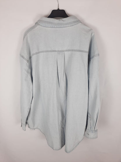 PRIMARK. sobrecamisa vaquera azul clarito T.48