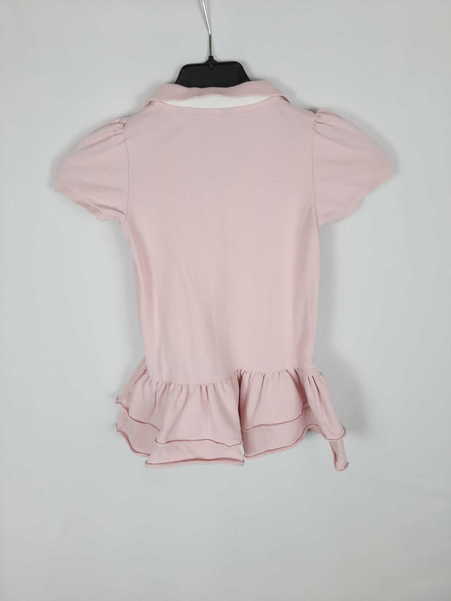 GANT. vestido rosavolantes T. 3 años