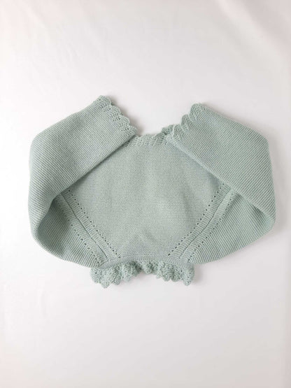 OTRAS. Jersey verde agua punto T.18