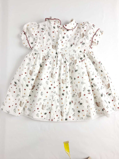 MH. Vestido ardilla T. 12-18 m