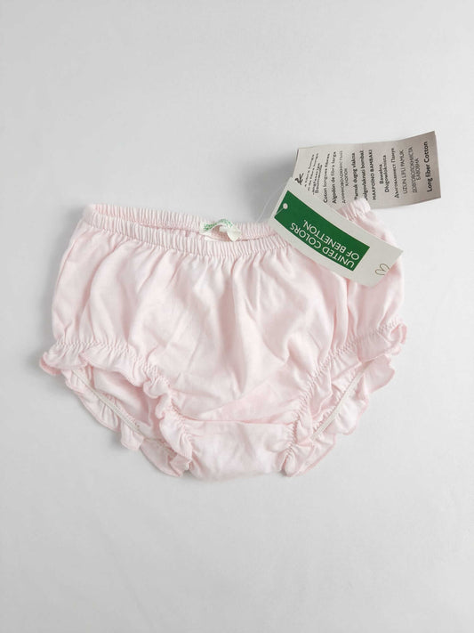 BENETTON. Pale pink panties T.6-9 months