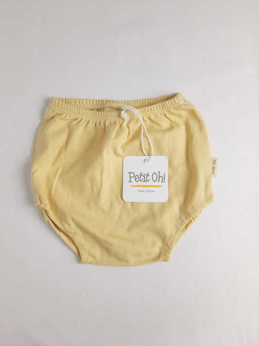 PETITOH. Yellow panties size 6-9 months