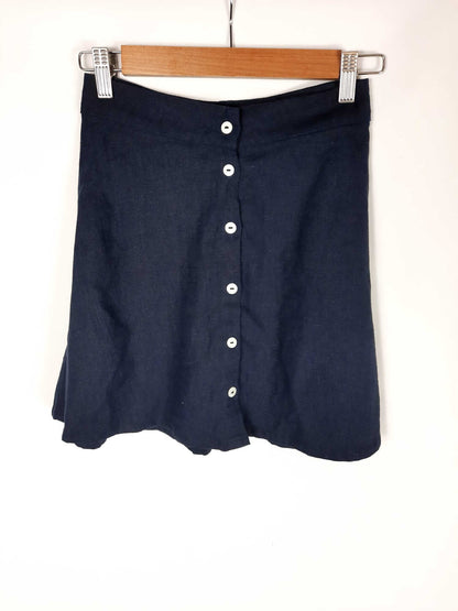 YOLI&amp;OTIS. Buttoned linen skirt T.32