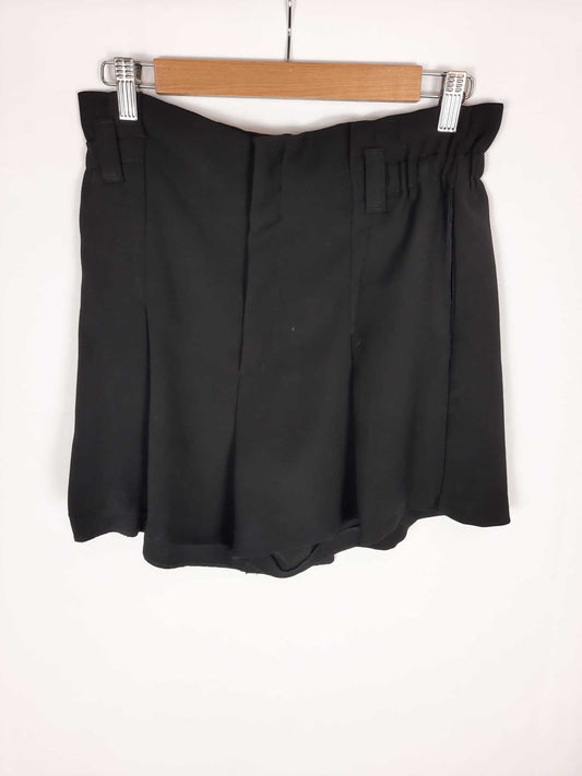 MANGO. Short fluido negro T. m
