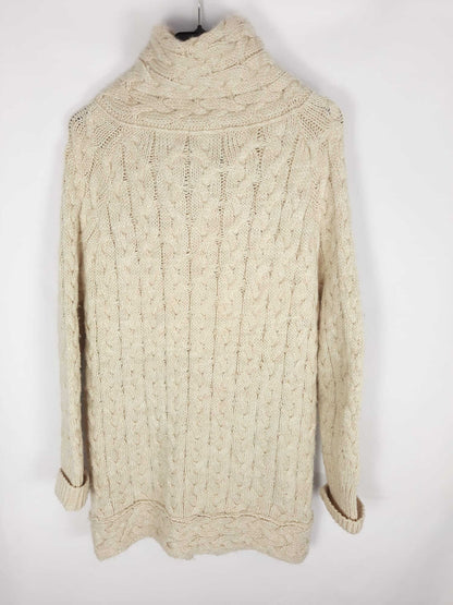 ZARA. cardingan beige ochos T.m