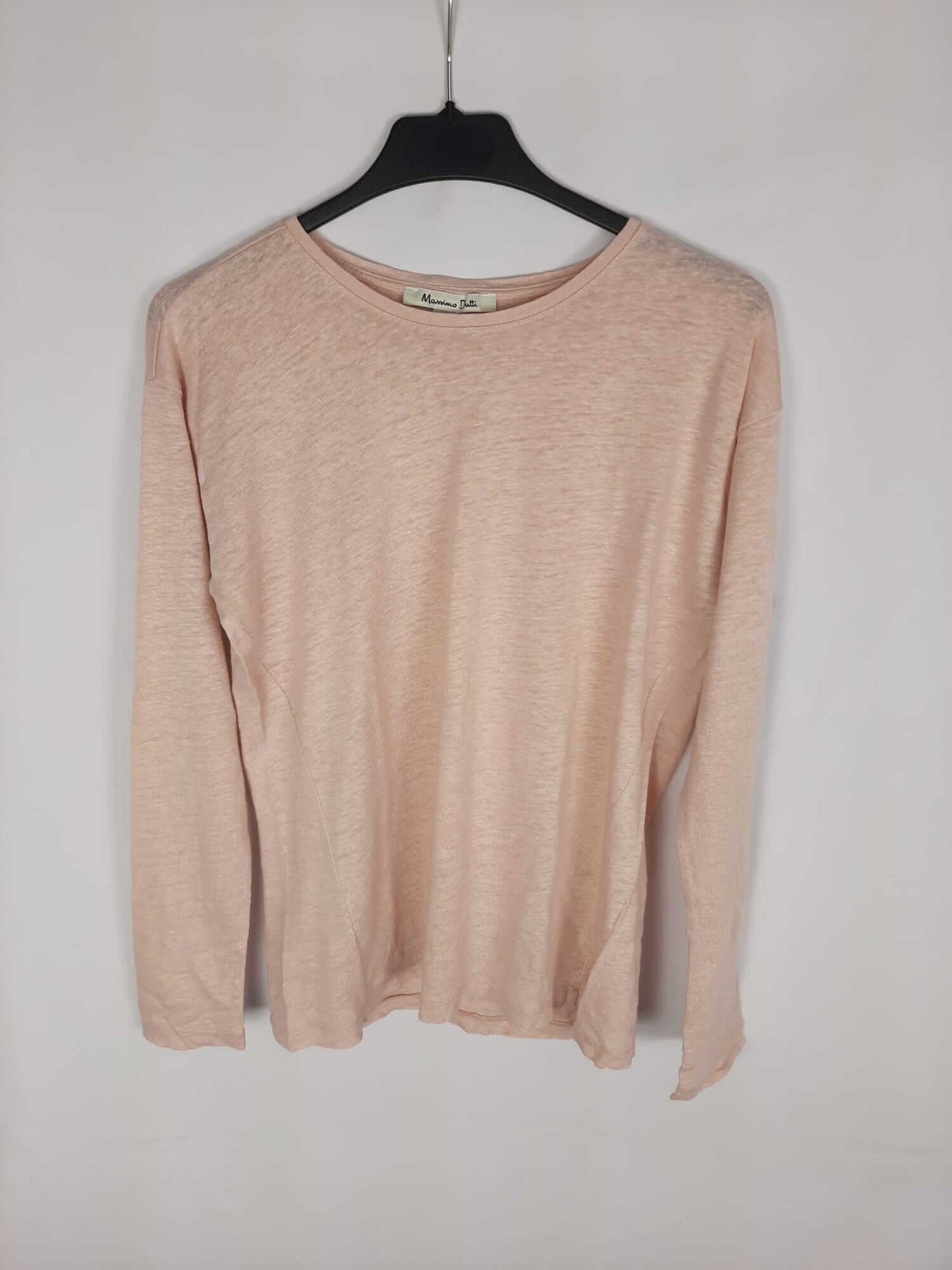 MASSIMO DUTI. pink long sleeve TS t-shirt