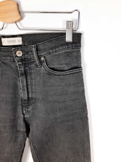 MANGO. Dark gray jeans size 38