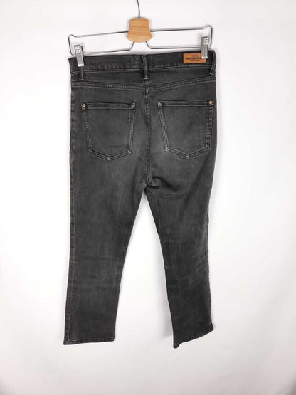 MANGO. Dark gray jeans size 38