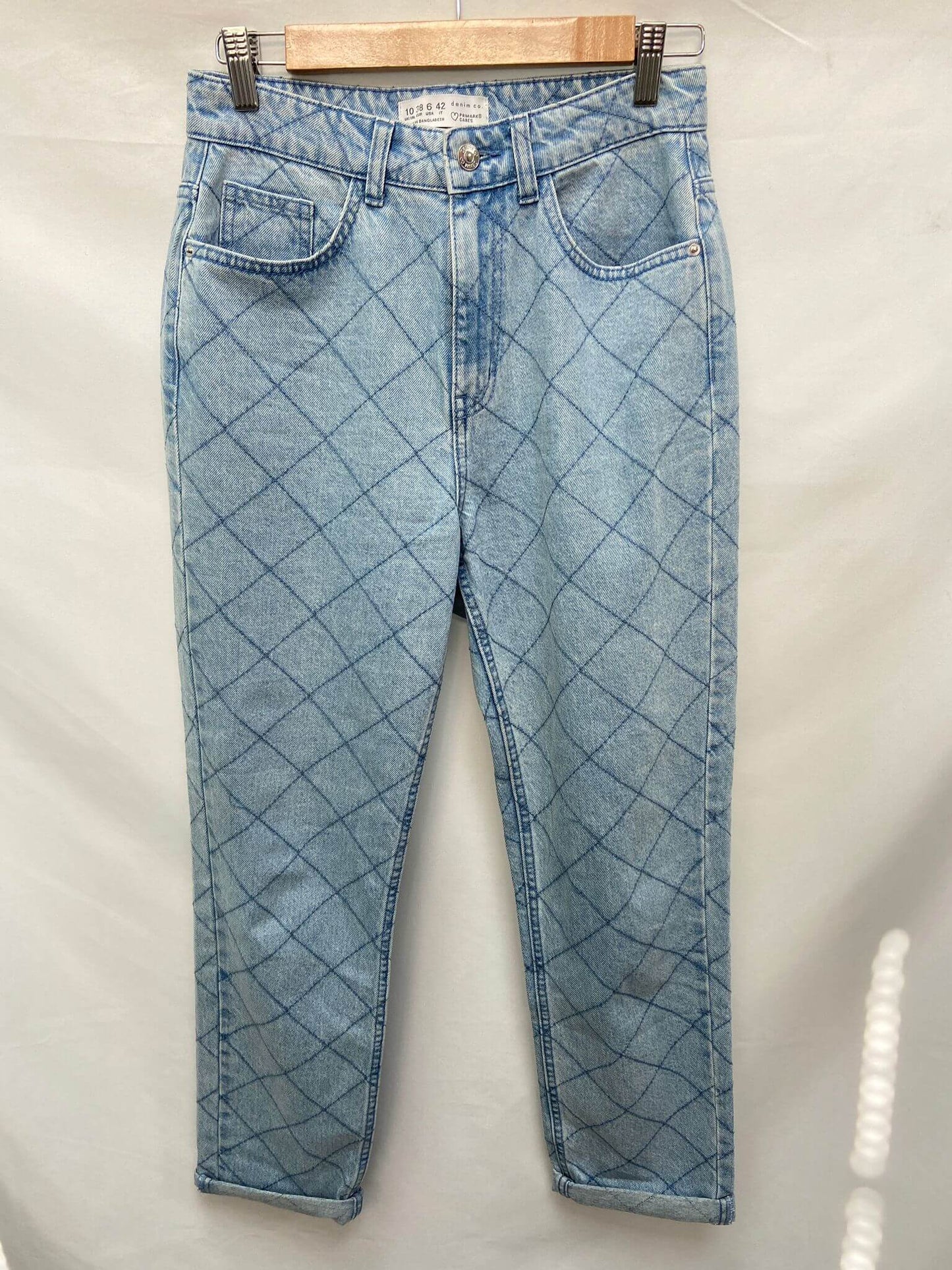 Primark.Jeans with seams size 38