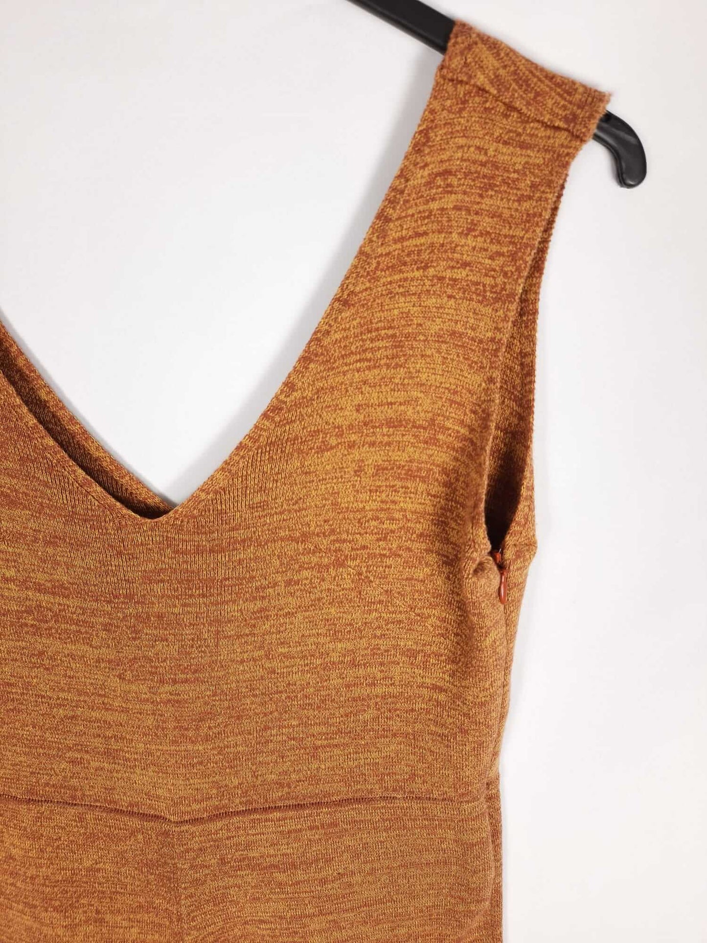 ZARA.Mono punto largo mostaza T.m