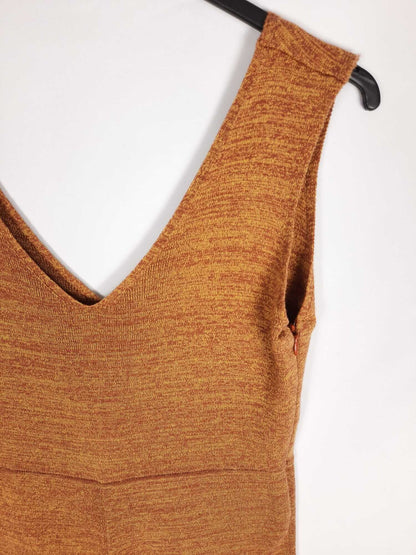 ZARA.Mono punto largo mostaza T.m