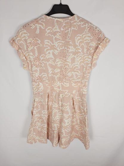 ZARA.Mono corto troquelado T.xs