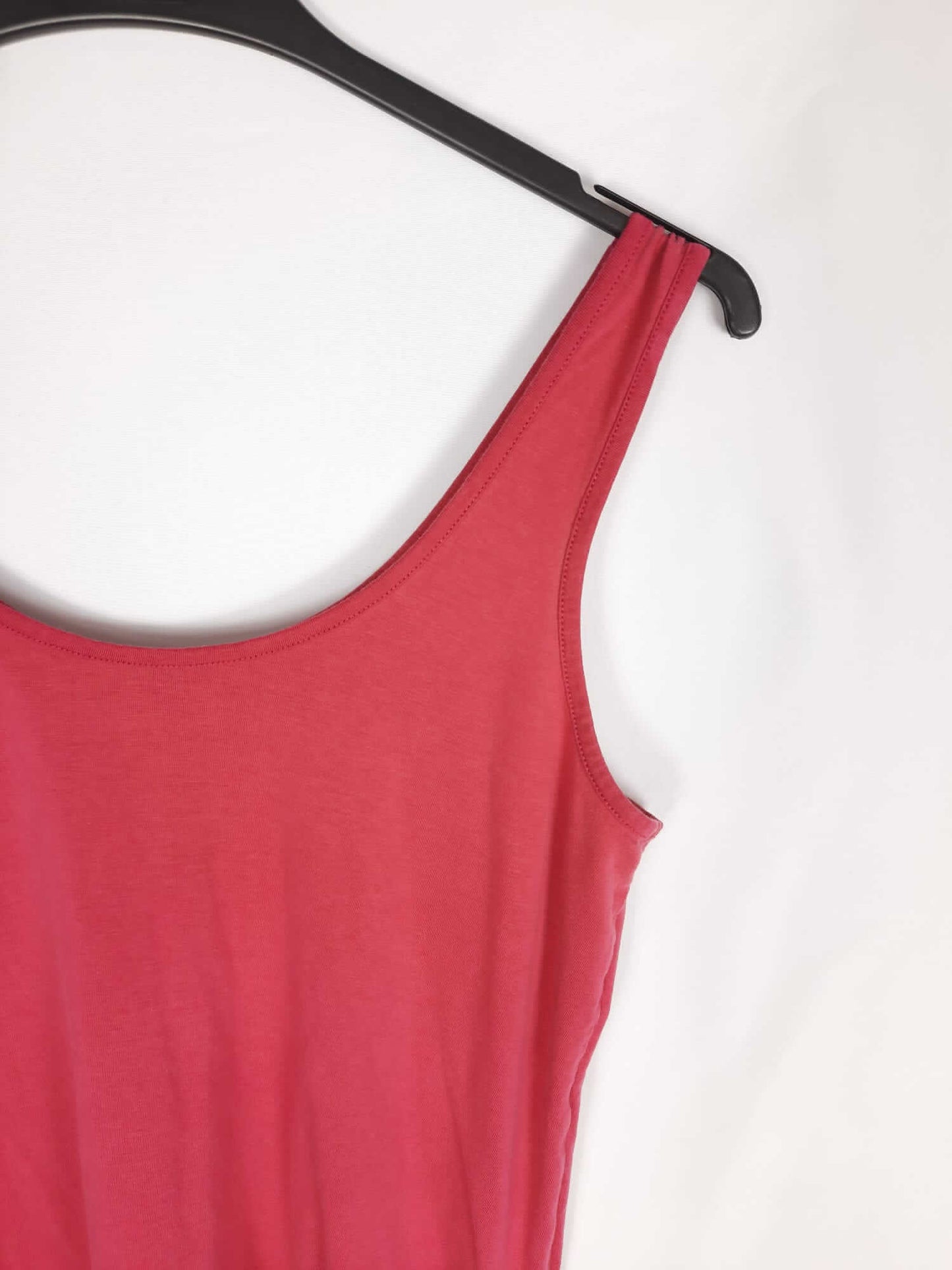 MASSIMO DUTTI. Basic pink tank top T,xs