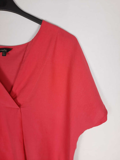 MASSIMO DUTTI. Pink blouse T. l