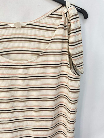 SPRINGFIELD. Striped ribbed T-shirt TL