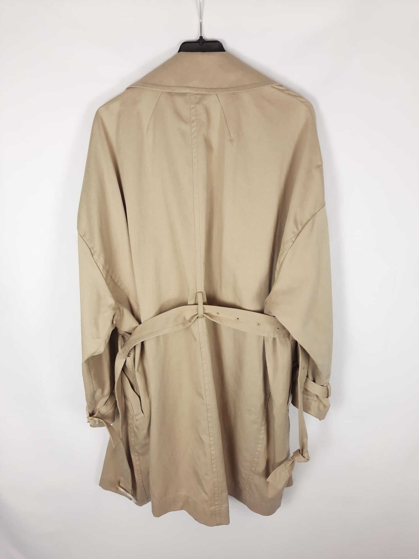 H&M. Gabardina beige T.m