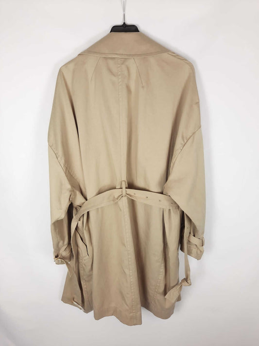 H&M. Gabardina beige T.m