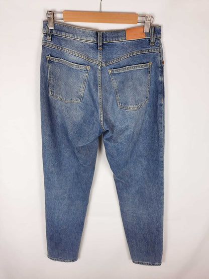 MANGO. Jeans vaquero recto T.38
