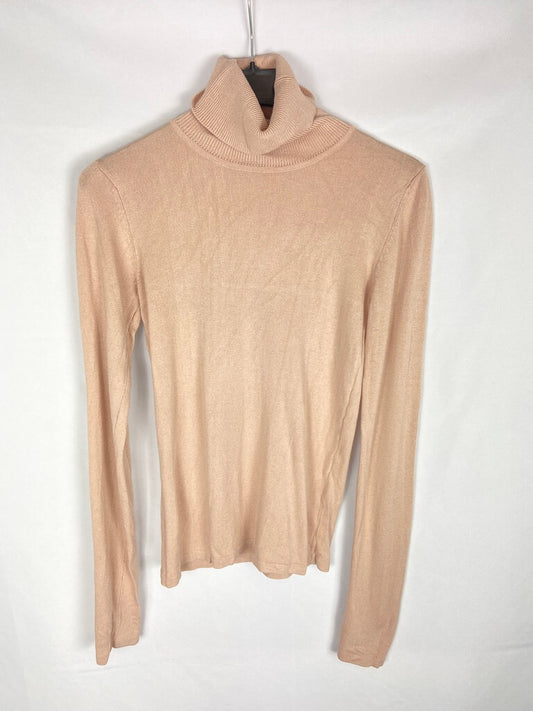 PULL&amp;BEAR. Nude turtleneck sweater Tm