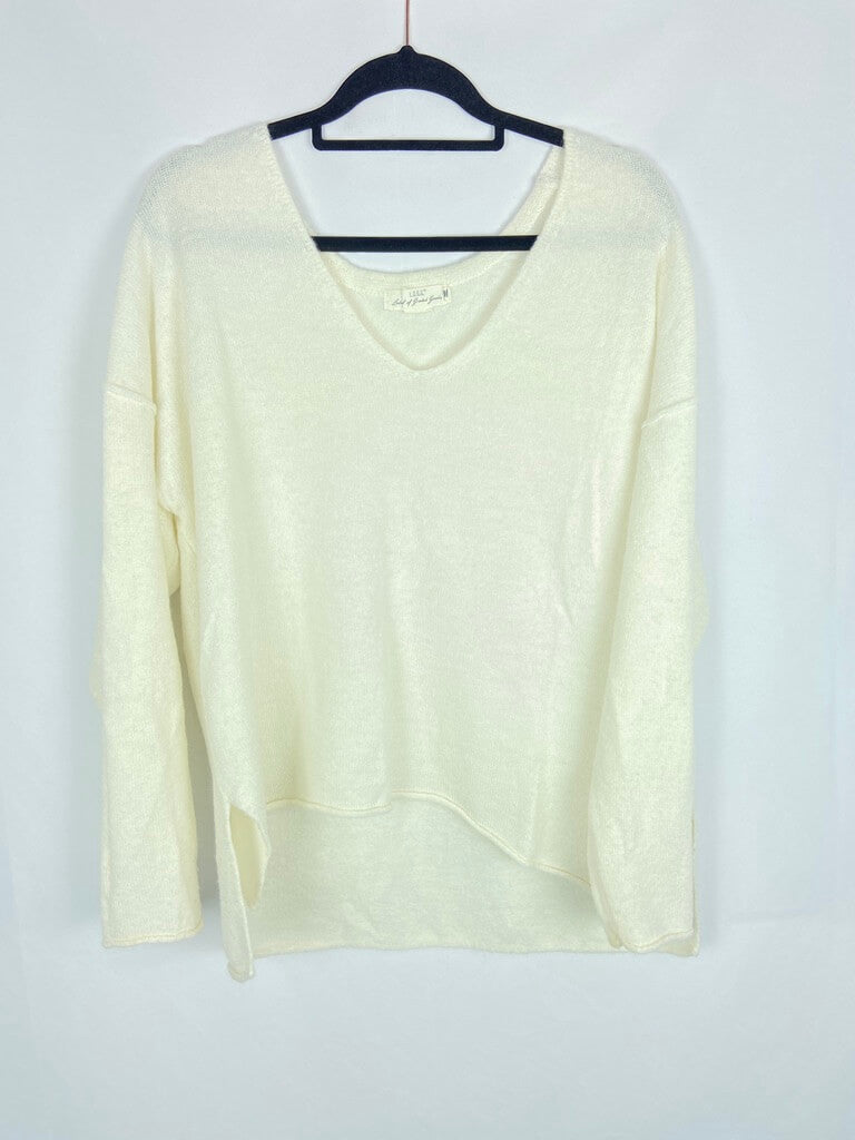 H&amp;M. White Tm Sweater