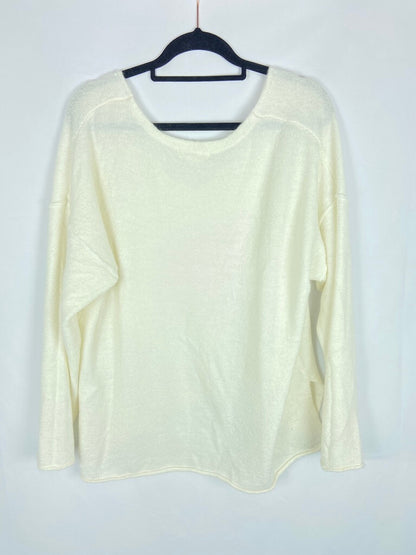 H&amp;M. White Tm Sweater