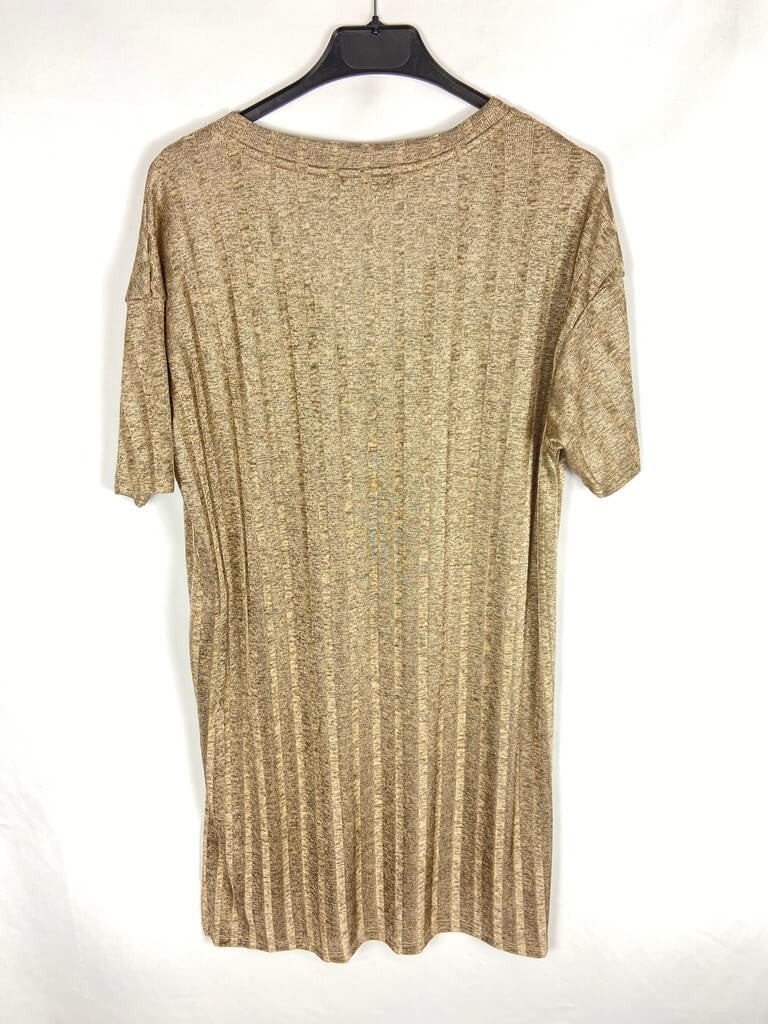 ZARA. Gold/beige Ts dress Hibuy market ZARA. Gold/beige Ts dress Hibuy market