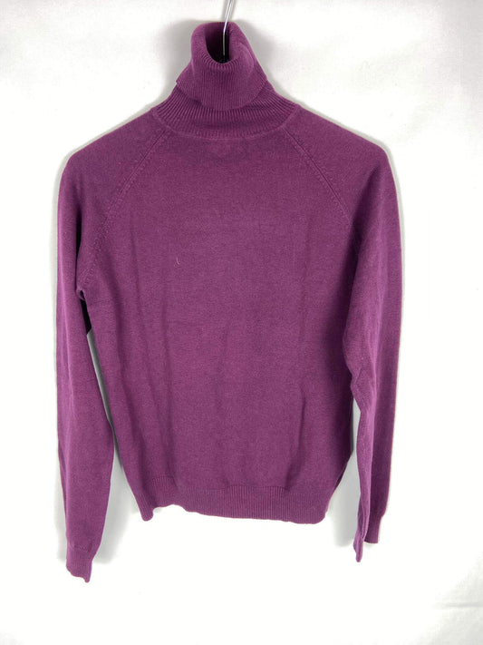 ZARA. Purple turtleneck sweater Ts