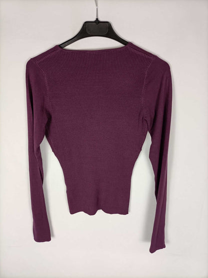 KOOKAI. Top morado T.s