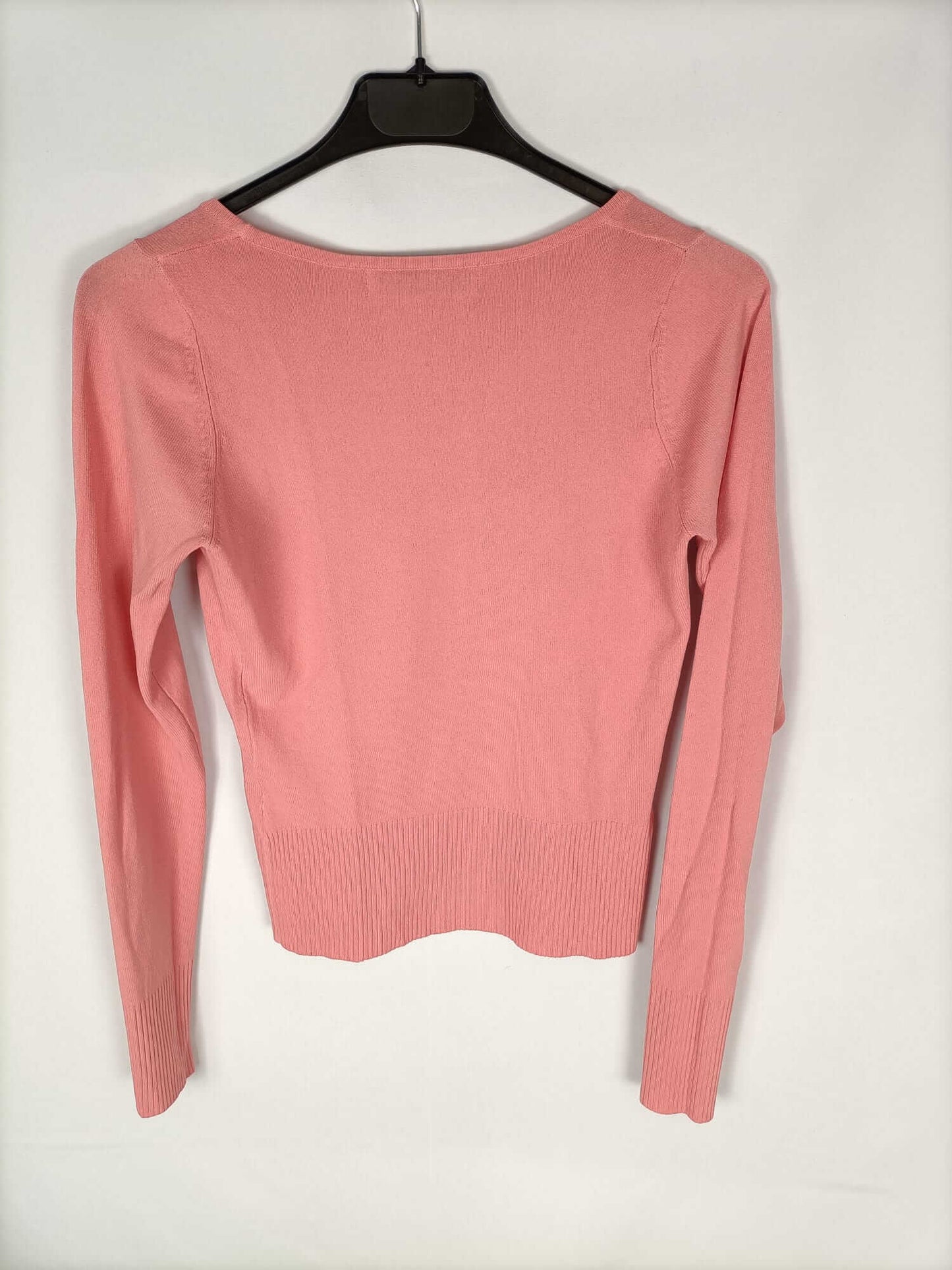 ZARA. Fine salmon Ts sweater