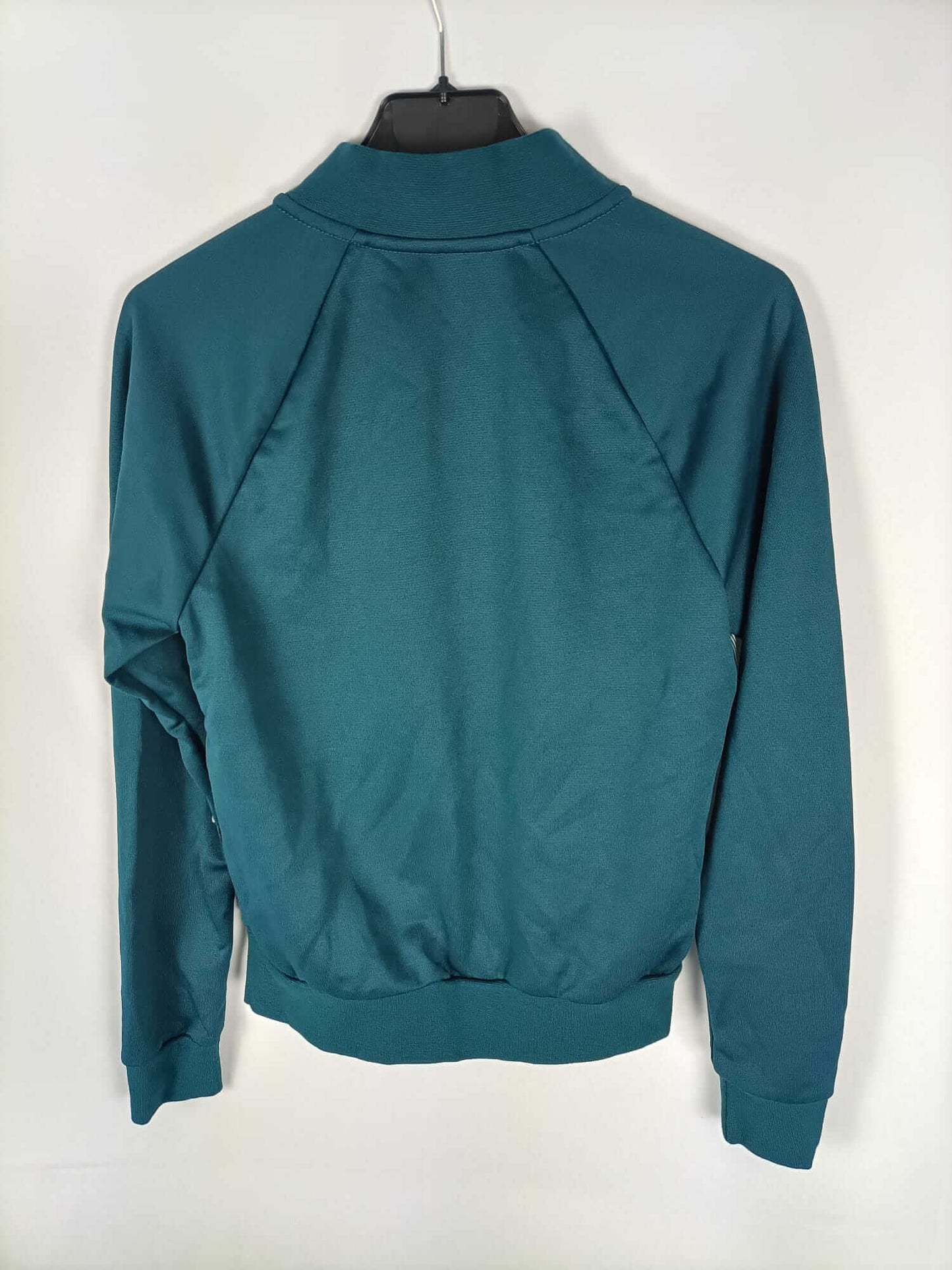 HKMX. Sudadera verde cremallera T.s