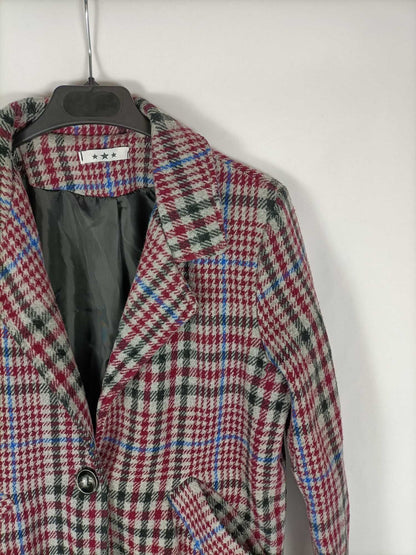 OTRAS. Abrigo pata de gallo T.u