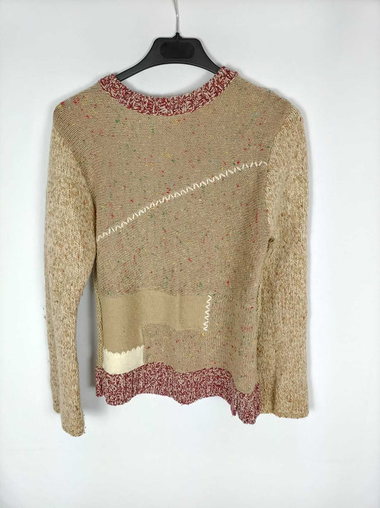 PEPE JEANS. Beige sweater size l