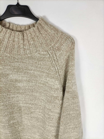 EASY WEAR. Beige Ts jersey dress