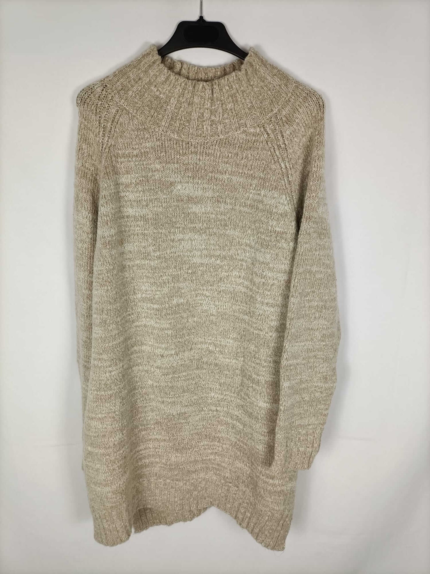 EASY WEAR. Beige Ts jersey dress