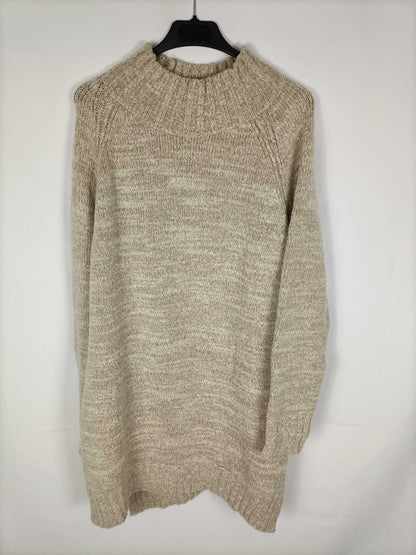 EASY WEAR. Beige Ts jersey dress