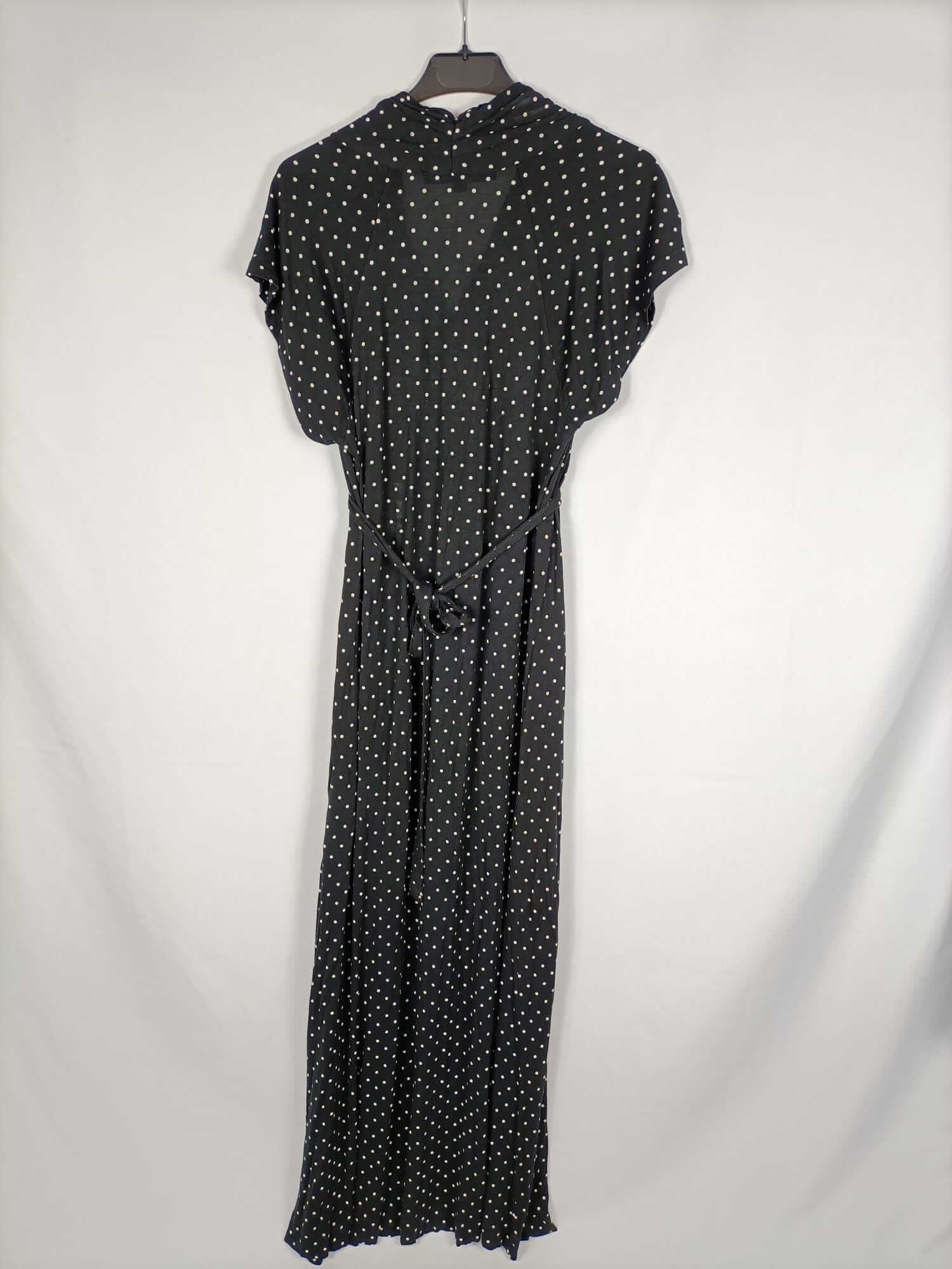 FRENCH CONNECTION. Long black polka dot dress TM Hibuy market FRENCH CONNECTION. Long black polka dot dress TM Hibuy market
