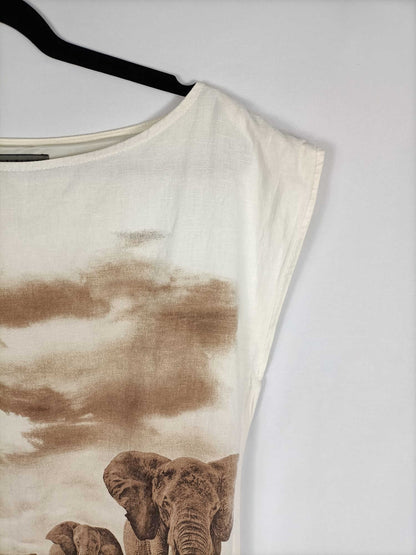 ZARA. Short elephant dress Ts
