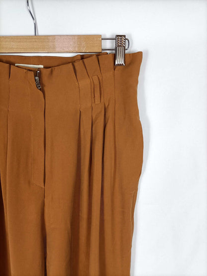 COOSY. SISTER. Tm fluid brown pants