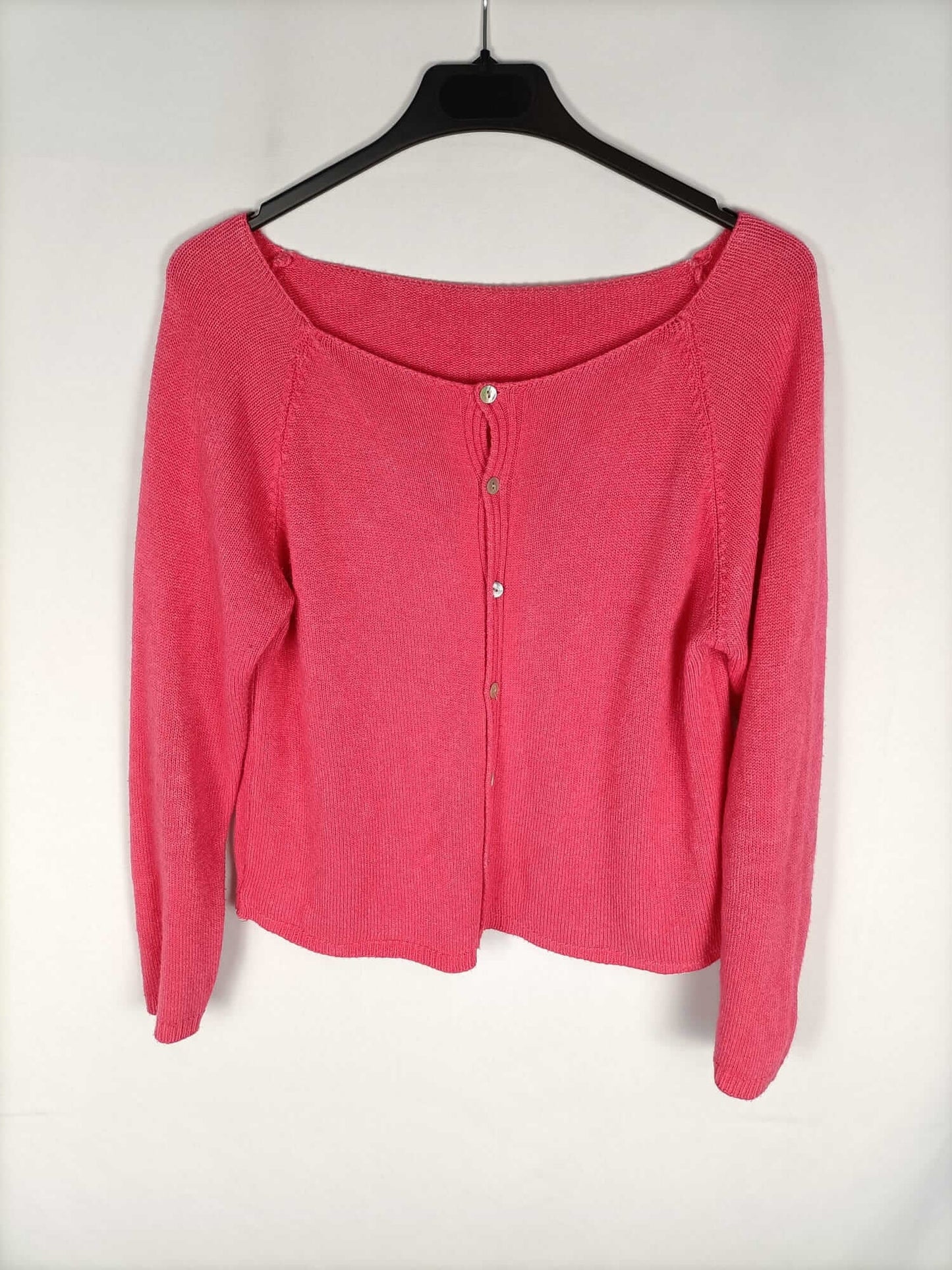 OTHERS. Pink buttoned Ts sweater