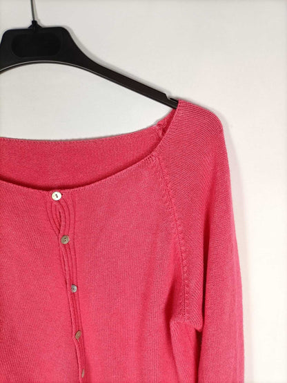 OTHERS. Pink buttoned Ts sweater