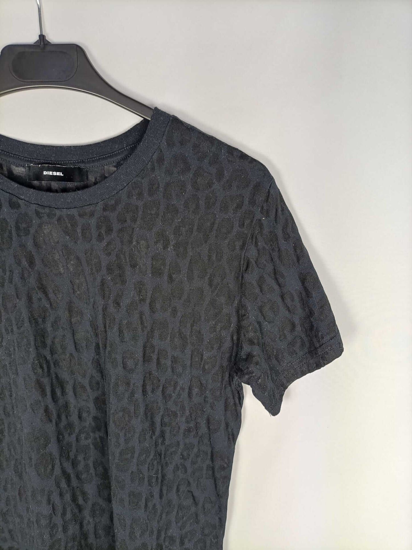 DIESEL. Animal print T-shirt
