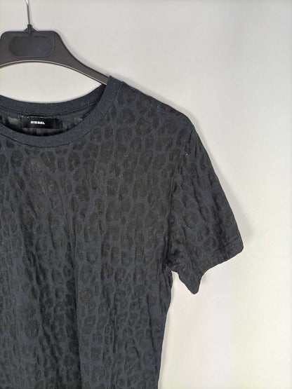 DIESEL. Animal print T-shirt