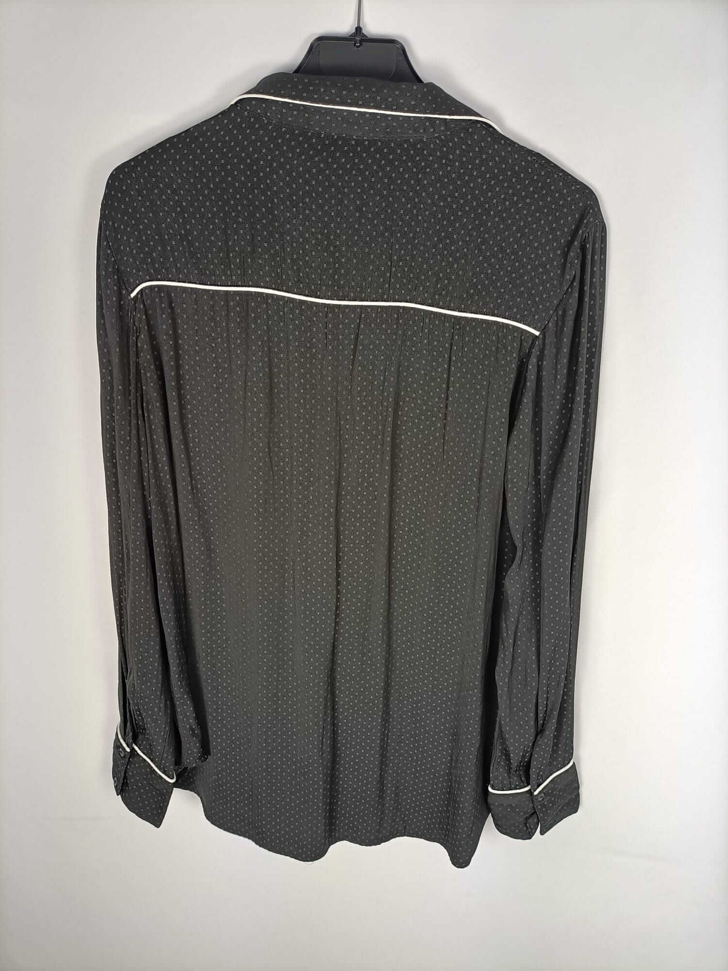 MANGO.Camisa pijamera T.m